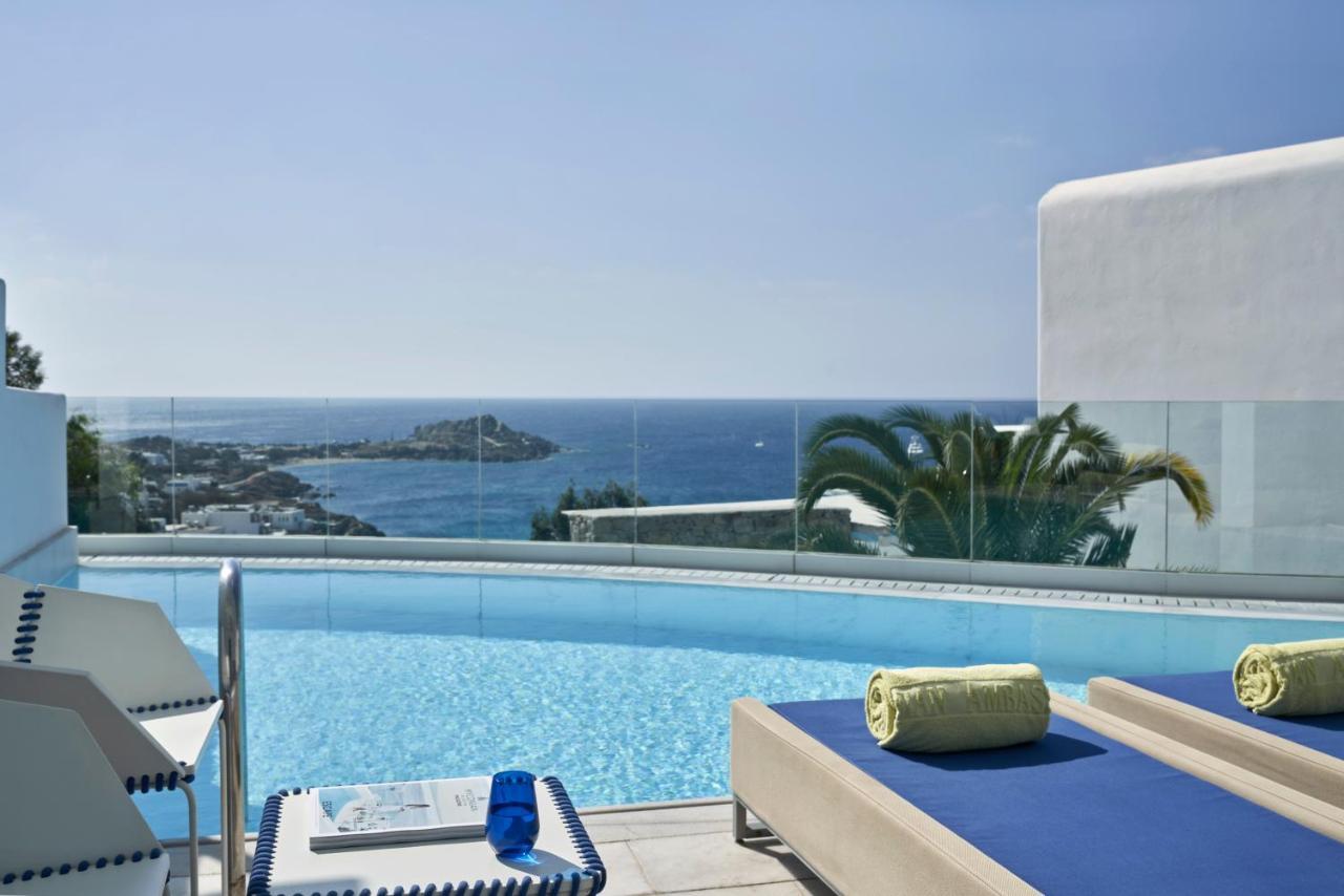 Myconian Ambassador Relais & Chateaux Platys Gialos  Eksteriør billede